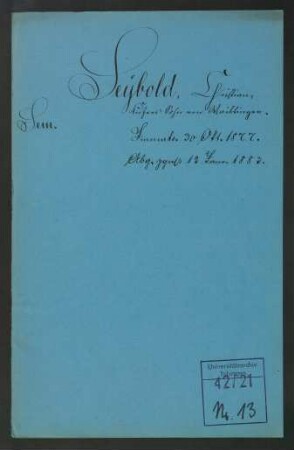 Christian Seybold (1859-1921)