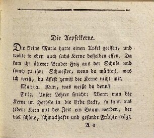 Kleine Bildergallerie von guten und bösen Knaben und Mädchen : in 24 Kupfern bildlich vorgestellt und durch ebenso viele moralische Erzählungen erklärt, 4