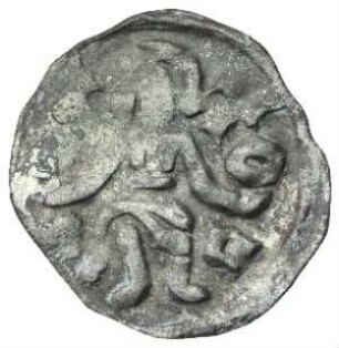 Fundmünze, Denar, um 1300/1305