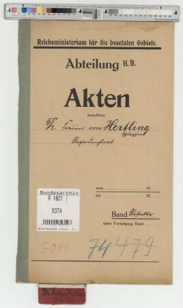 Hertling, Philippine Freiin von