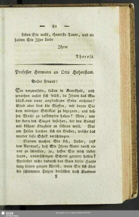 Professor Hermannn an Otto Hohenstam