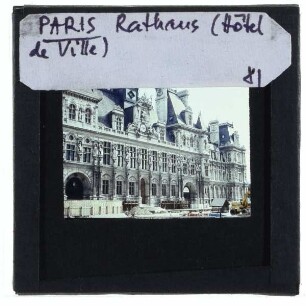 Paris, Hôtel de Ville