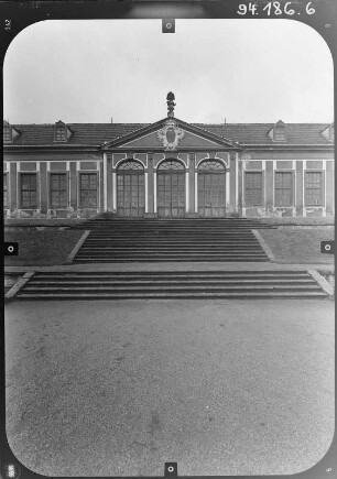 Barockgarten Großsedlitz, Friedrichsschlößchen, obere Orangerie