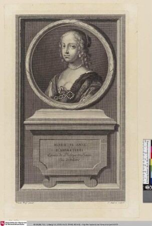 Henriette Anne d'Angleterre [Henriette-Anne d' Orleans - Erste Frau des Herzogs Philipp von Orléans (Bruder Ludwigs XIV. von Frankreich)]