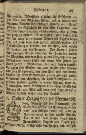 7. Robert Herzog von der Normandie.