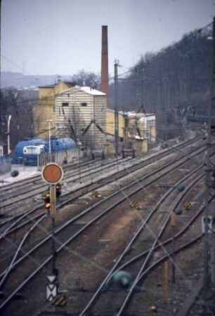 Aalen Gleisanlagen Einfahrvorsignal