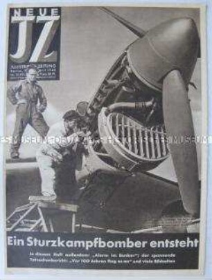 Wochenzeitschrift "Neue IZ" u.a. zur Ausbildung in der SA und der Wehrmacht