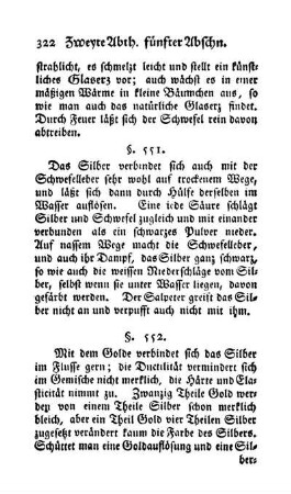 Silber mit Gold; Scheidungen (§§. 552-556)