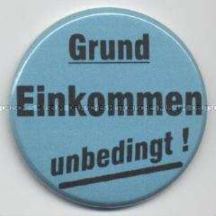 Grundeinkommen unbedingt!