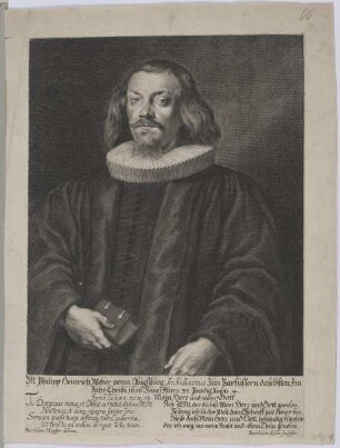 Bildnis des Philipp Heinrich Weber