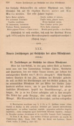 350-367 Neuere Forschungen zur Geschichte des alten Mönchtums : Schluß