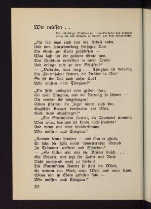 20-29, Wir müssen... - Russenschlacht