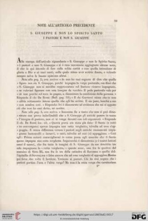Note All'Articolo Precedente