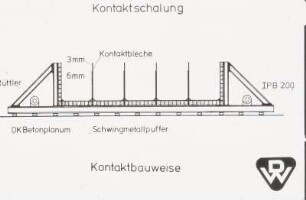 Kontaktbauweise D+W, Freivorbau mit Fertigteilen