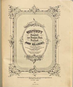 Quintett für Pianoforte, zwei Violinen, Viola und Violoncell, op. 34