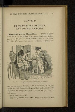 Chapitre IX Le chat n'est plus la, les souris dansent