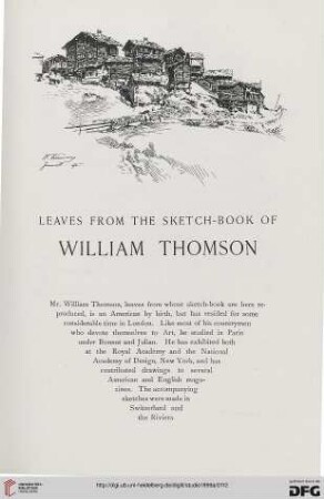 16: Leaves from the sketch-book of William Thomson