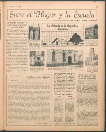 La vivienda en la República Argentina [Fotografías y dibujos]