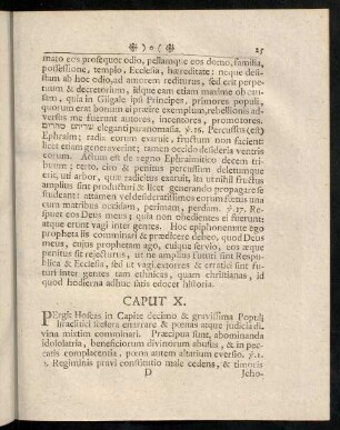 25-34, Caput X.