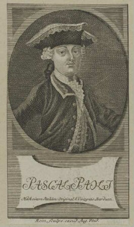 Bildnis des Pascal Paoli