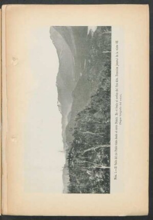 Núm. 1. - El valle del rio Puelo visto desde el cerro Pelado.