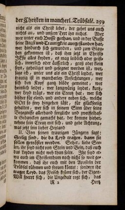 259-270, Von seinen traurigen Jüngern sagt...