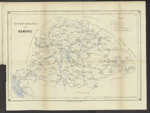 Le voies navigables de la Hongrie