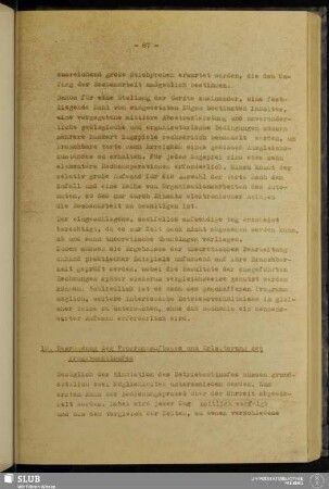 10. Begründung des Programmaufbaues und Erläuterung des Programmablaufes