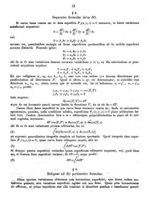 § 6. Reliquae ad ...0 pertinentes formulae.