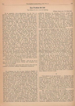 727-732 Zum Problem der Zeit