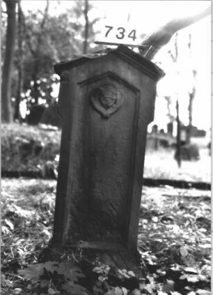 Grabstein 734