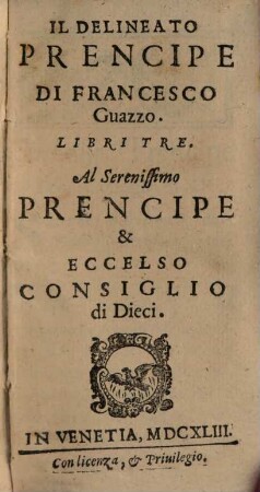Il delineato prencipe