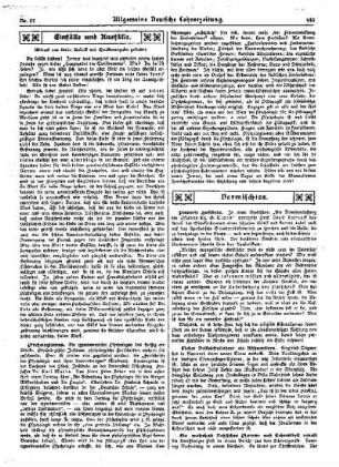 Einfälle und Ausfälle