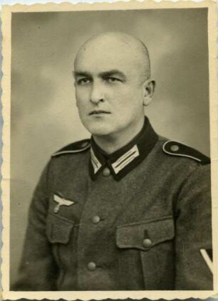 Egon Bregger in Uniform