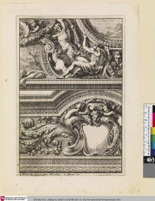 [Entwurf für Wandtäfelung; Lambris et autres décors]
