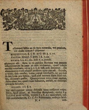 Io. Wilhelmi Dietmari Ivr. Vtr. Doctoris ... Programma de coheredis institvtione in codicillis facta valida, inavgvrali dispvtationi praenobilissimi candidati Ioannis Thomae Ritteri Avgvstani de ivribvs civitatvm imperialivm praesertim de ivribvs ac privilegiis liberae imperialis civitatis Avgvstae Vindelicorvm ... habendam praemissvm