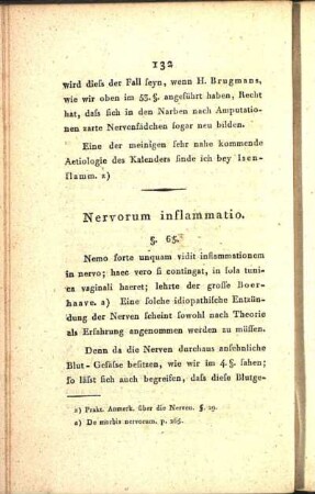 Nervorum inflammatio.