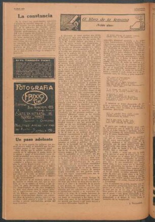 El libro de la semana : "Veinte años"