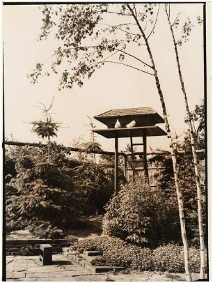 Garten Prof. Wilhelm Kempff, Potsdam: Taubenhaus