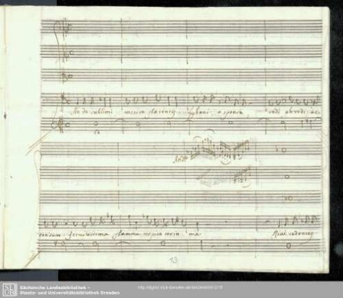 Recitativo: Ah de sublimi vertice florentis
