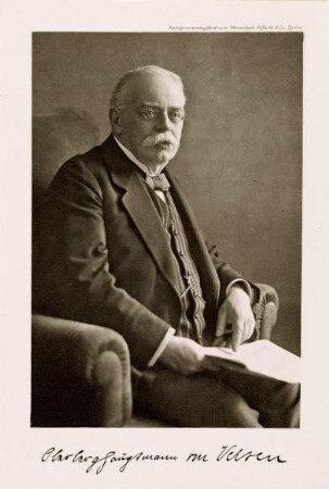 Gustav von Velsen, Oberberghauptmann
