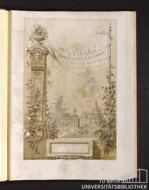 Villas, maisons de ville et de campagne.