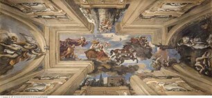 Allegorien der Tageszeiten, Aurora und ihr Gefolge