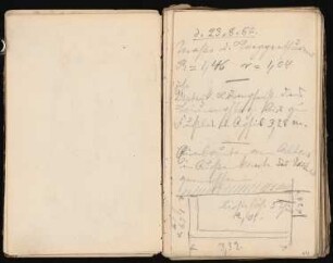 Skizzenbuch: Handskizzen von 1885: Erläuterungen