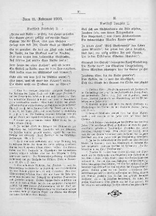 Zum 11. Februar 1893