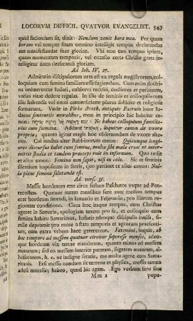 547-553, Ad. Ioh. IV, 27. Admiratio discipulorum orta ...