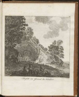 Basalt im Granit bei Hernhut