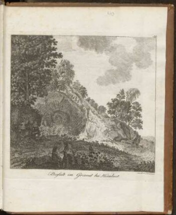Basalt im Granit bei Hernhut