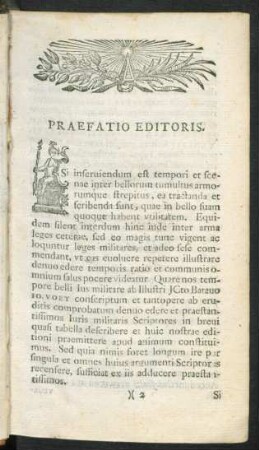 Praefatio Editoris.