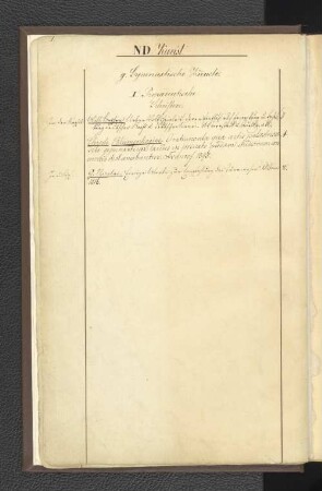 I. Propaedeutische Schriften